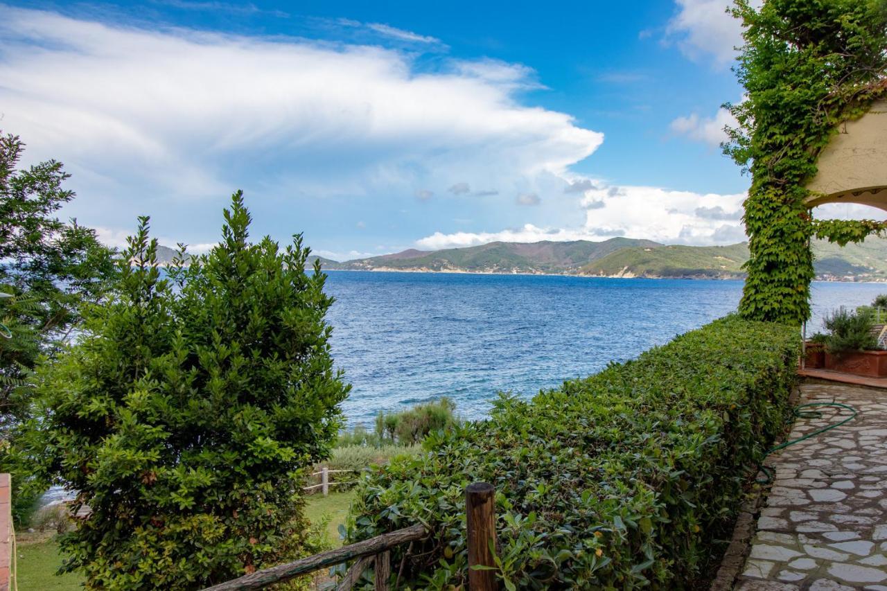 Villa Le Sprizze A Bordo Del Mare - Goelba Marciana Marina  Esterno foto